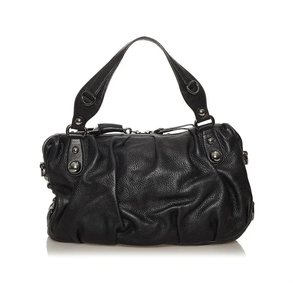 .Gucci Black Icon Bit Boston Shoulder Bag - Picture 6 of 15